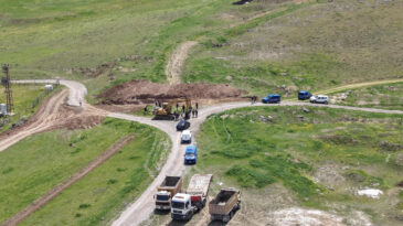 Yol &Ccedil;alışmasında İnsan Kemikleri Bulundu